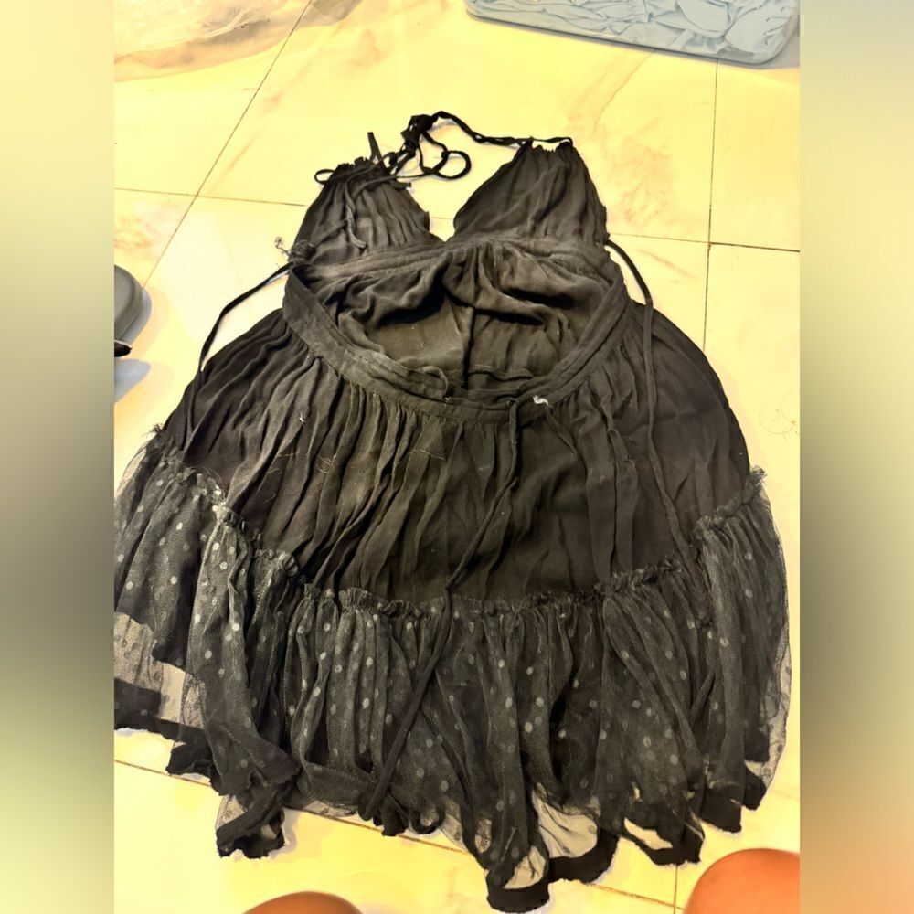 Free people peachy/pinkish dress #17 - Picture 8 of 10